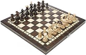Jogo Artesanal de Xadrez em Madeira - Presente (18.5) - Chess and games shop Muba