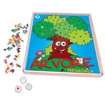 Jogo árvore pedagógica em madeira - simque - 245