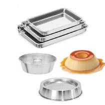Jogo assadeiras 5 pçs Kit Forma Retangular + Forma de Pudim + Forma Redonda Rebaixada Ballerine Jogo assadeiras 5 pçs Kit Forma Retangular + Forma de Pudim + Forma Redonda Rebaixada Ballerine