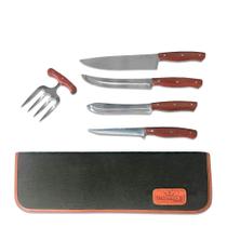 Jogo Assador com Estojo 5 Pçs - Imperial Cutelaria