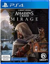 Jogo Assassin's Creed Mirage - Mídia Física
