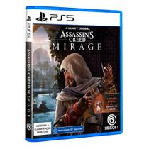 Jogo Assassins Creed Mirage Standard Edition Playstation 5 Mídia Física