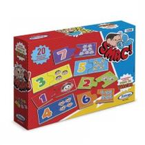 Jogo Associando Números e Quantidades Mônica 1057.6