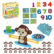 Jogo Baby Balança Pesa O Peso Macaquinho Aprender Matemática