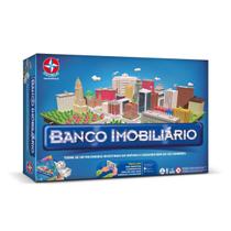 Jogo Banco imobiliário Clássico com tabuleiro e cartas - Estrela