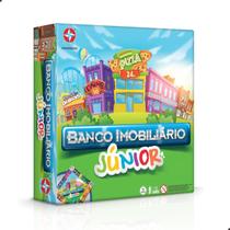 Jogo Banco Imobiliário Infantil Júnior Hasbro Original Jogo Banco Imobiliário Infantil Júnior Hasbro Original