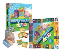 Jogo Banco Imobiliário Junior - Tabuleiro Estrela