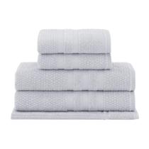 Jogo Banho Gigante Buddemeyer 05 Peças Vanilla Algodão Cinza