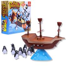 Jogo Barco Pirata dos Pinguins Equilibristas Castela