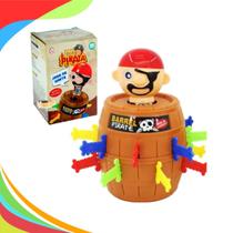 Jogo Barril Pirata - Ref AKT4060 ARK Toys Jogo Barril Pirata - Ref AKT4060 ARK Toys