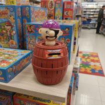 Jogo Barril Pula Pirata Infantil Brinquedo Interativo Legal Jogo Barril Pula Pirata Infantil Brinquedo Interativo Legal