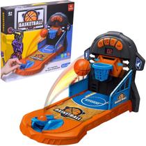 Jogo Basquete De Mesa Lançador Interativo Com Som e Luz - Castela