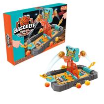 Jogo Basquete Pinball Personalizável 2 ou Mais Jogadores para Crianças a Partir de 5 Anos Multikids - BR2012