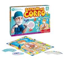 Jogo Batalha do Corpo Brinquedo Educativo