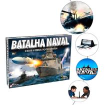 Jogo Batalha Naval Brinquedo Pais & Filhos Estratégia