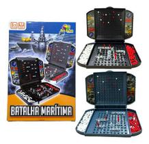 Jogo Batalha Naval Marítima Infantil +2 Tabuleiros Brinquedo - ArtBrink