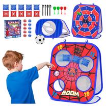 Jogo Bean Bag Toss Gadetouq Spider 3 em 1 para crianças de 3 a 8 anos Jogo Bean Bag Toss Gadetouq Spider 3 em 1 para crianças de 3 a 8 anos