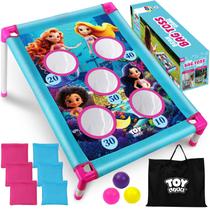 Jogo Bean Bag Toss TOY Life Mermaid para crianças de 3 anos ou mais