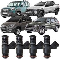 Jogo Bico Injetor Fiat Motor 1.8 16v E-Torq Flex Marelli