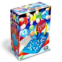 Jogo Bingo 48 Cartelas Com Globo E Tabuleiro