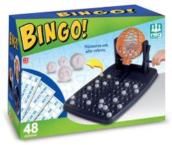 Jogo Bingo 48 Cartelas - NIG Brinquedos Jogo Bingo 48 Cartelas - NIG Brinquedos