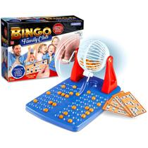 Jogo Bingo Adulto e Infantil com Globo 48 Cartelas 90 Bolas