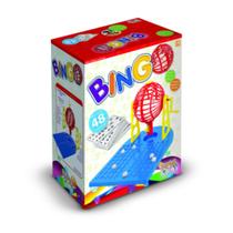 Jogo Bingo Brinquedo Infantil Adulto 48 Cartelas 90 Bolas Kepler