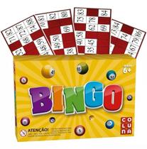 Jogo Bingo, Coluna, 24 Cartelas, Multicor Jogo Bingo, Coluna, 24 Cartelas, Multicor