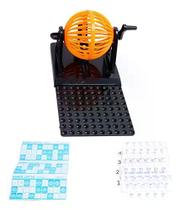 Jogo Bingo com Roleta Fichas e Cartelas Jogo Bingo com Roleta Fichas e Cartelas