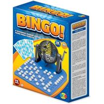 Jogo Bingo Completo Com 50 Cartelas e Roleta GGB Adulto Infantil Brinquedos Jogo Bingo Completo Com 50 Cartelas e Roleta GGB Adulto Infantil Brinquedos