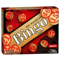 Jogo Bingo em Madeira - Pais e Filhos Jogo Bingo em Madeira - Pais e Filhos
