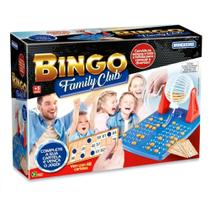 Jogo bingo family club c/ 48 cartelas - brinquemix bfc160