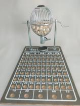 Jogo BINGO Globo N1 Cromado + 200 cartelas - treis reis