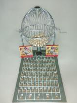 Jogo BINGO Globo N3 Cromado + 200 cartelas - treis reis