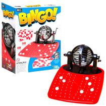 Jogo Bingo Infantil Brinquedo 90 Bolinhas 48 Cartelas Comple
