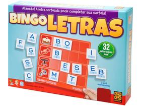 Jogo Bingo Letras - Grow