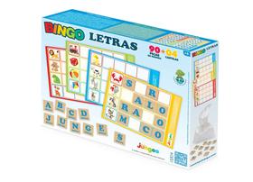 Jogo Bingo Letras Junges Educativo Madeira MDF Alfabetização Crianças 5+ Anos Jogo Bingo Letras Junges Educativo Madeira MDF Alfabetização Crianças 5+ Anos