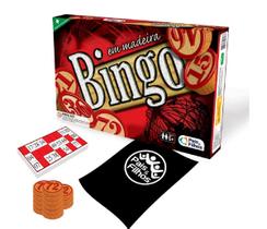 Jogo Bingo Peças Em Madeira Pais & Filhos 2806 - Pais e Filhos