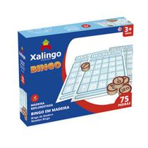 Jogo Bingo Pedras de Madeira - Xalingo - 5290.9