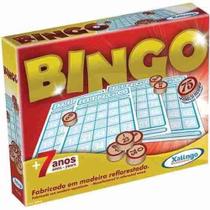 Jogo Bingo Pedras De Madeira - Xalingo