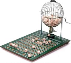 Jogo Bingo Vispora Globo N1 Cromado 75 Bolinhas Completo para Eventos, Quermesse, Família Jogo Bingo Vispora Globo N1 Cromado 75 Bolinhas Completo para Eventos, Quermesse, Família