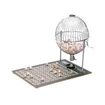 Jogo Bingo Vispora Treis Reis Nº1 Cromado Completo 100 Bolas Jogo Bingo Vispora Treis Reis Nº1 Cromado Completo 100 Bolas