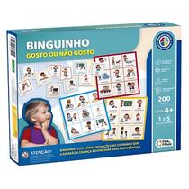 Jogo Binguinho Gosto ou Não Gosto - Pais e Filhos