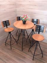 Jogo Bistrô Sofisticado Giratório