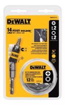 Jogo Bits C/ Adaptador Angular Magnético Pontas 14pçs Dewalt