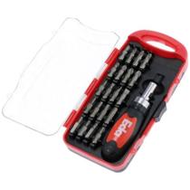 Jogo Bits Com Chave Intercambiável 9JE 21 Peças - EDA