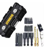 Jogo bits de impacto dewalt 20pcs estojo magnetico