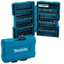 Jogo Bits E Pontas Makita 37 Peças Magnetico Torks Fenda Philips Com Soquete Alongador Imã B28606