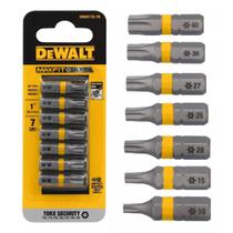 Jogo Bits Parafusar Torx 7pcs Maxfit Ultra Dwaf1ts-7h Dewalt