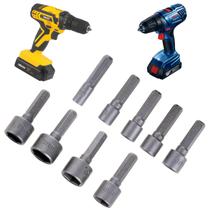 Jogo Bits Pito Sextavado Chave Canhão 5 6 7 8 9 10 11 13 Mm Jogo Bits Pito Sextavado Chave Canhão 5 6 7 8 9 10 11 13 Mm